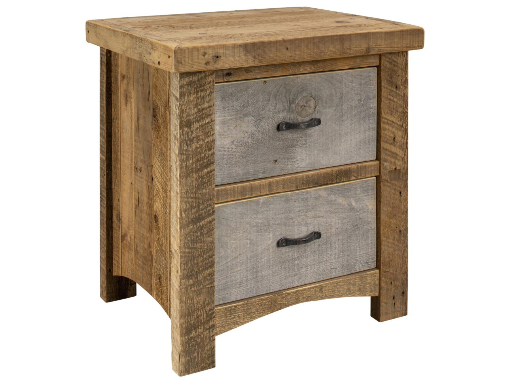 Wyoming 2 Drawer Nightstand