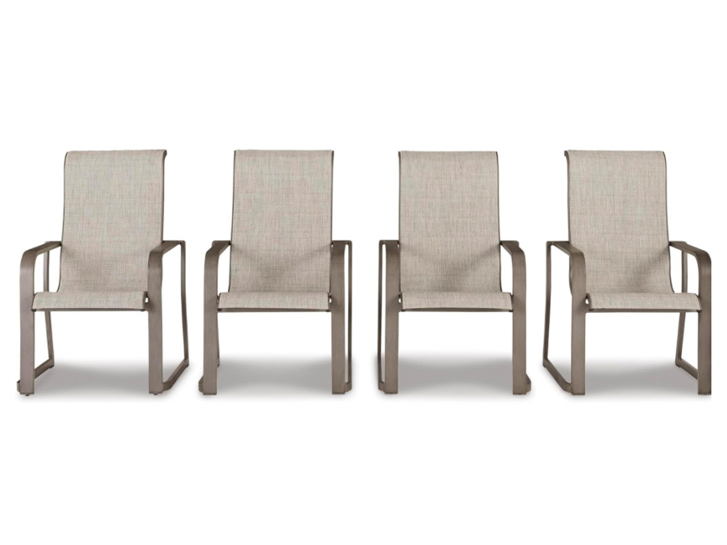 Beach Front Sling Arm Chair - Set of 4 - Retreat Home Furniture