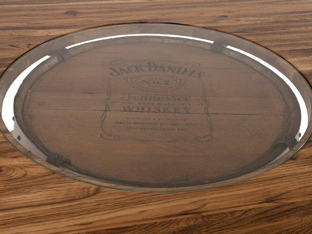 Jack Daniel's® Whiskey Barrel Counter Table | Rustic Bar Table 48