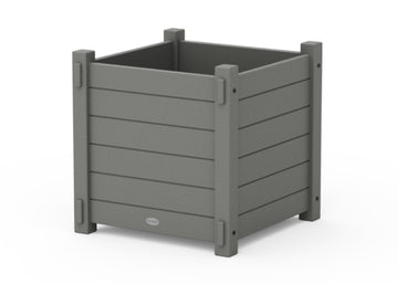 POLYWOOD Nautical Large Square Planter Box – Outdoor Planter | All ...