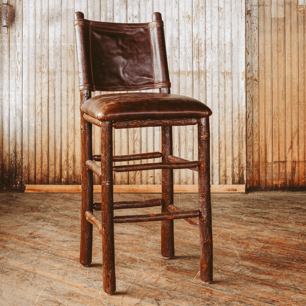 Old Hickory Outpost Bar Stool by Max Humphrey