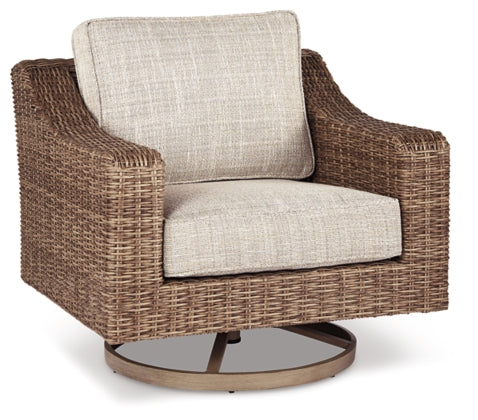 Beachcroft Deep Seat Swivel Lounge Chair - Retreat Home Furniture