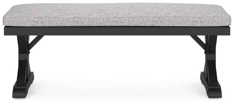 Beachcroft Outdoor Bench with Cushion - Retreat Home Furniture