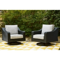 Beachcroft Deep Seat Swivel Lounge Chair - Retreat Home Furniture