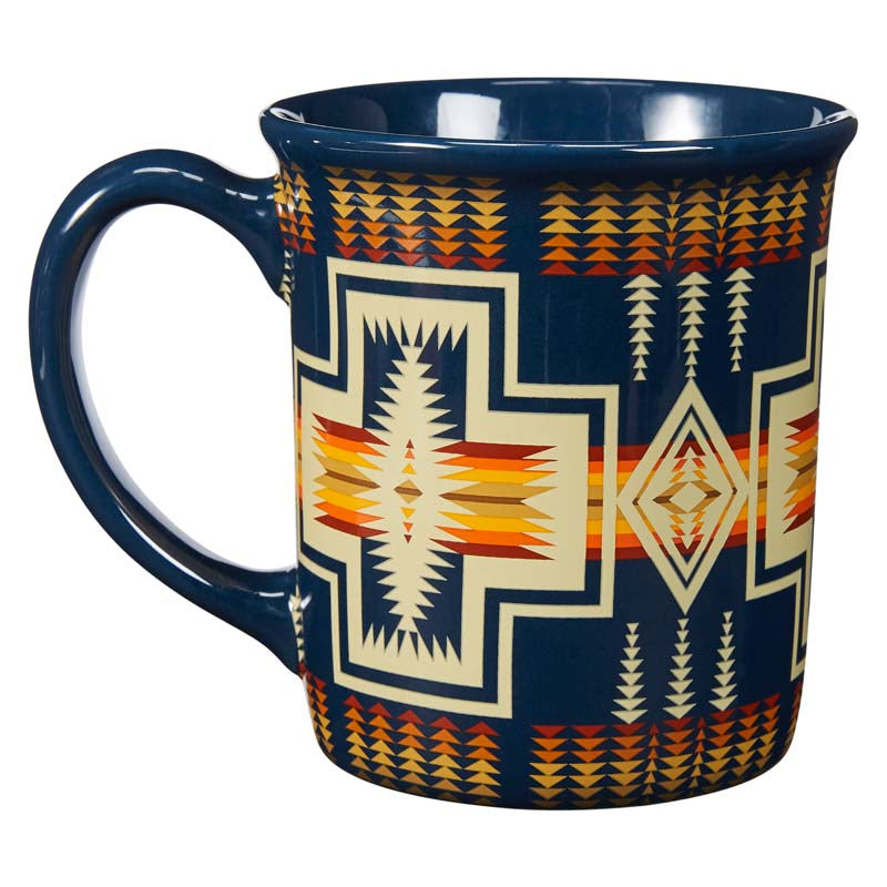 Harding Navy 18 oz Ceramic Mug