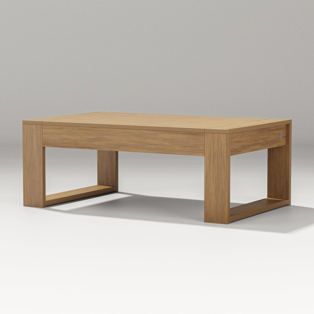 Latitude Rectangle Coffee Table | Natural Finish Retreat Home Furniture