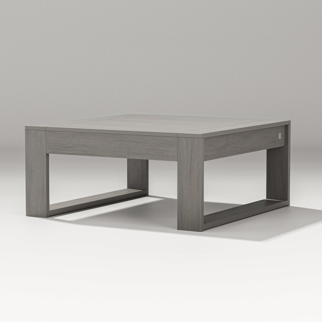 Latitude Square Coffee Table | Natural Finish Retreat Home Furniture
