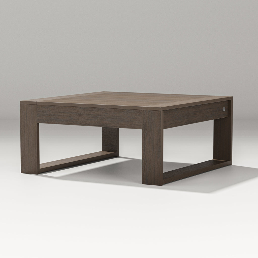 Latitude Square Coffee Table | Natural Finish Retreat Home Furniture