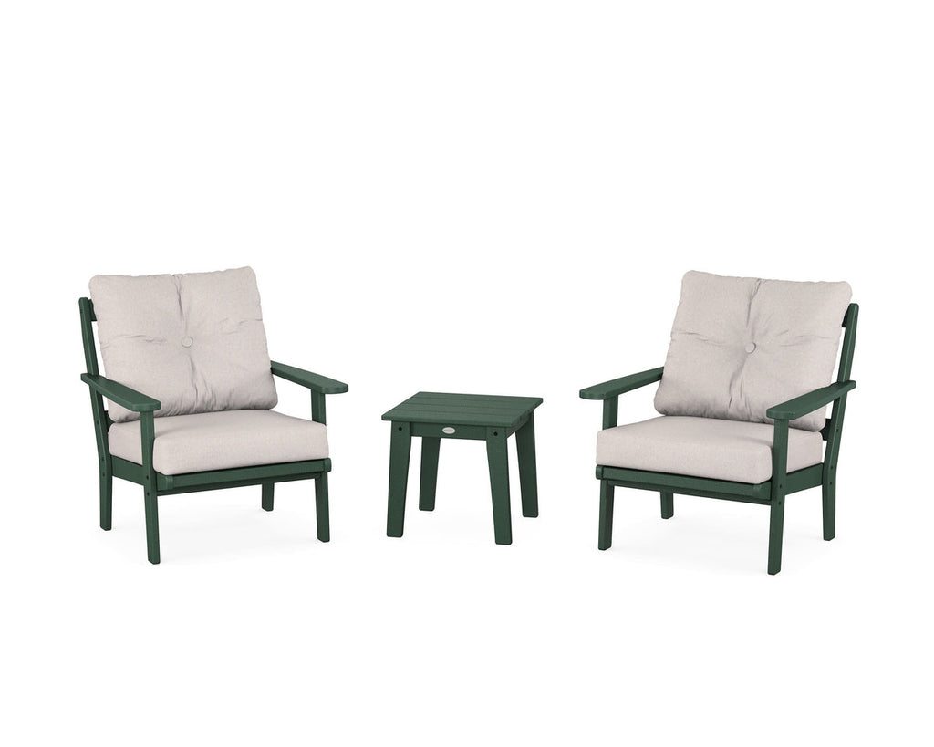 Mission 3-Piece Deep Seating Set Retreat Home Furniture