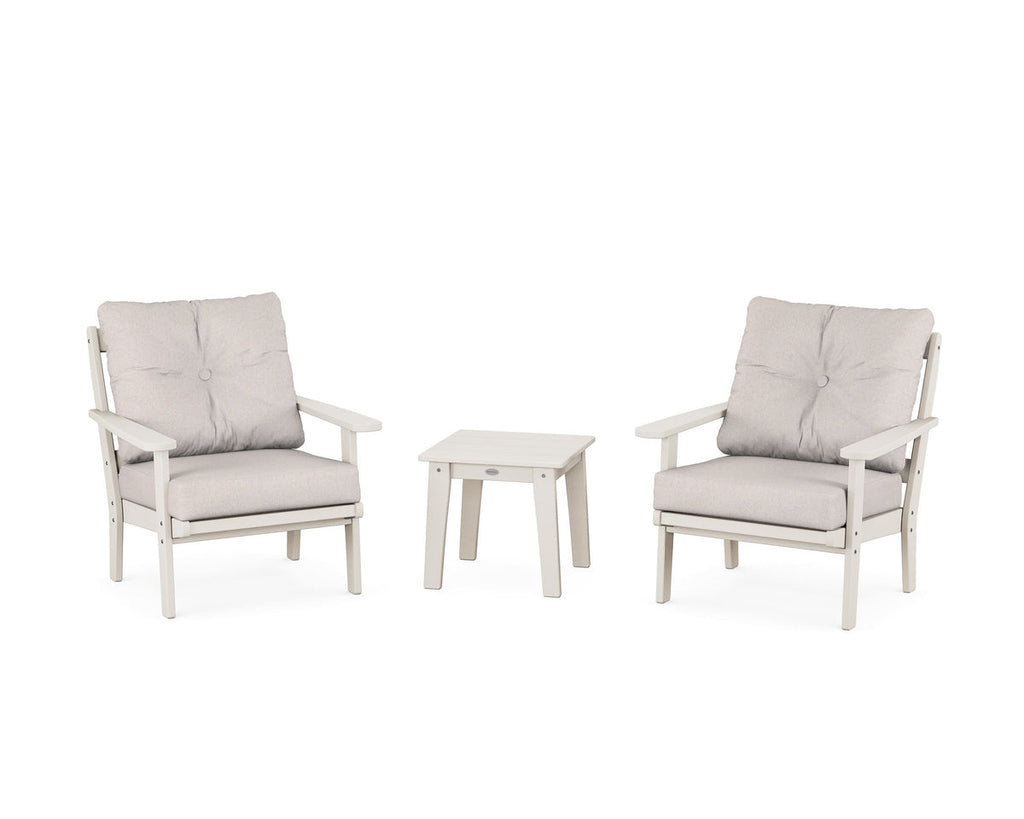 Mission 3-Piece Deep Seating Set Retreat Home Furniture