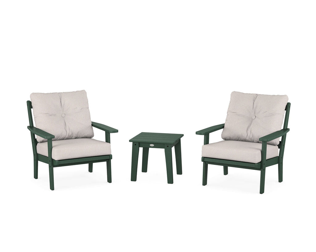 Oxford 3-Piece Deep Seating Set Retreat Home Furniture