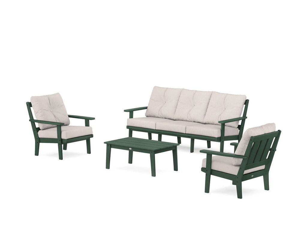Oxford 4-Piece Deep Seating Set with Sofa Retreat Home Furniture