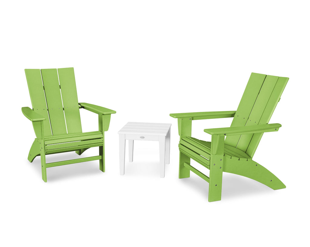 3-Piece Curveback Adirondack Set Retreat Home Furniture