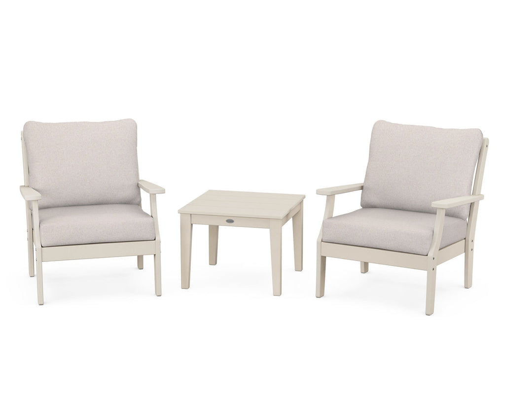 Braxton 3-Piece Deep Seating Set Retreat Home Furniture
