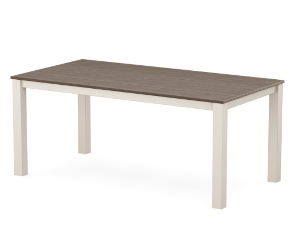 Parsons 38" X 72" Dining Table | Natural Finish - Retreat Home Furniture