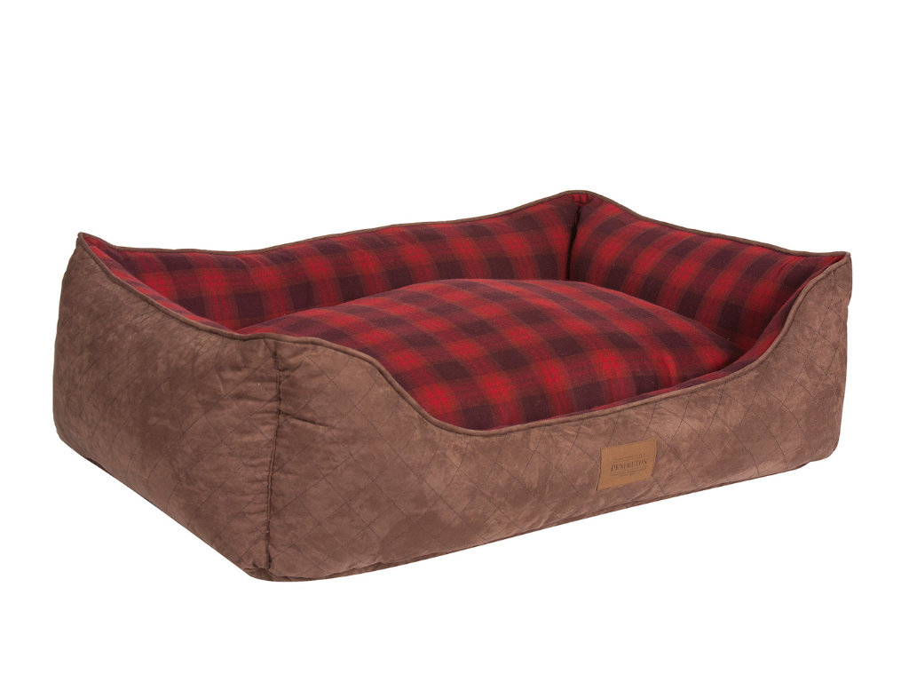 Pendleton® Pet Red Ombre Plaid Kuddler – Dog Bed