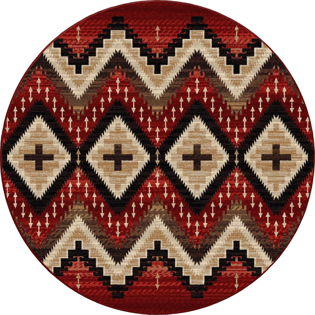 Seeker|Fire Brick Rug
