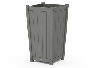 POLYWOOD Vineyard Large Tapered Square Tall Planter Box – Outdoor ...