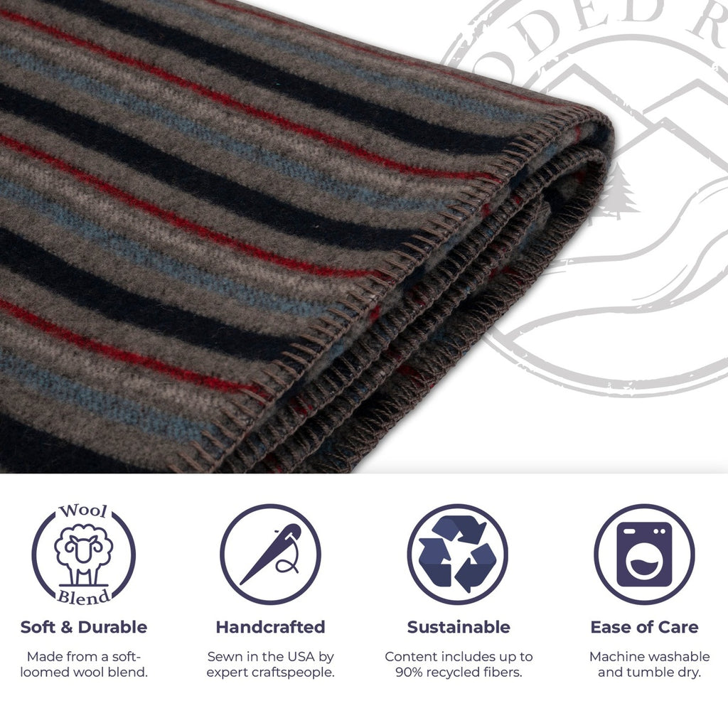 Alpine Stripe Throw