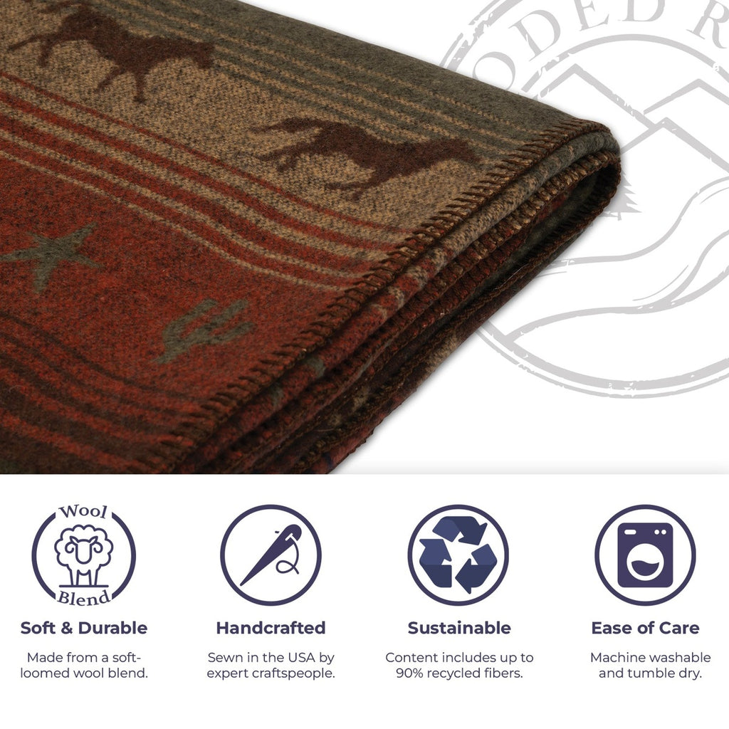 Mustang Canyon Throw