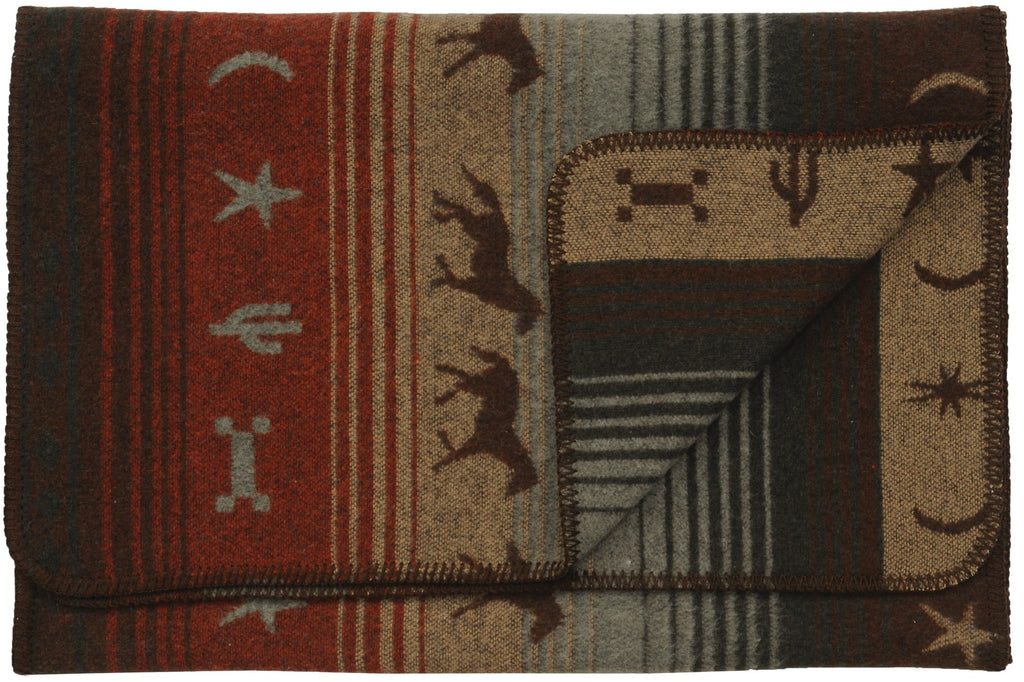 Mustang Canyon Bed Scarf by Wooded River