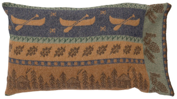 Lakeshore Pillow Sham by Wooded River