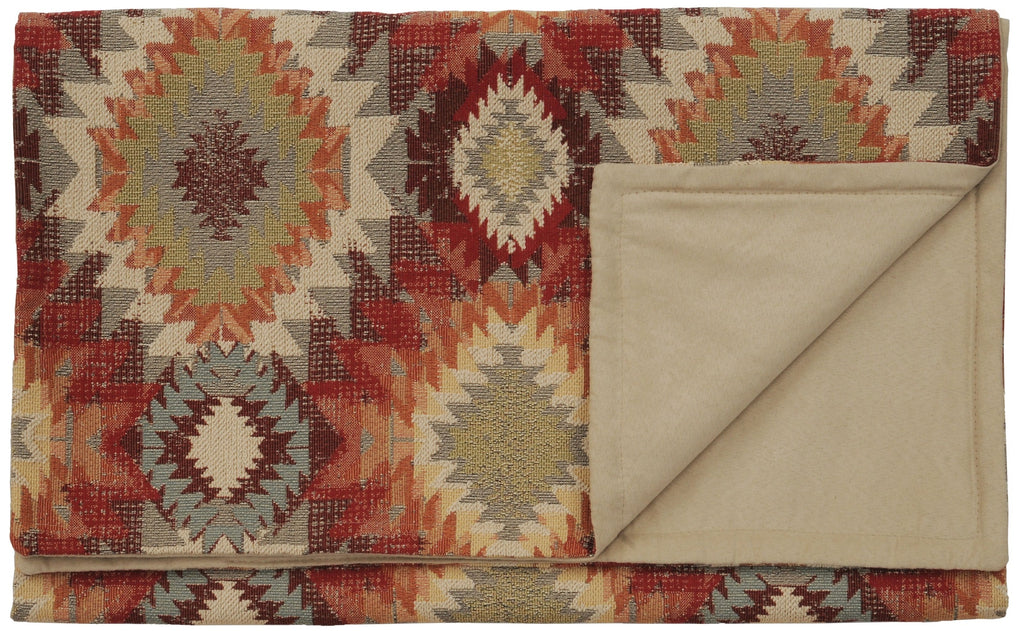 Yuma Sol Bed Scarf & Pillow Set by Wooded River