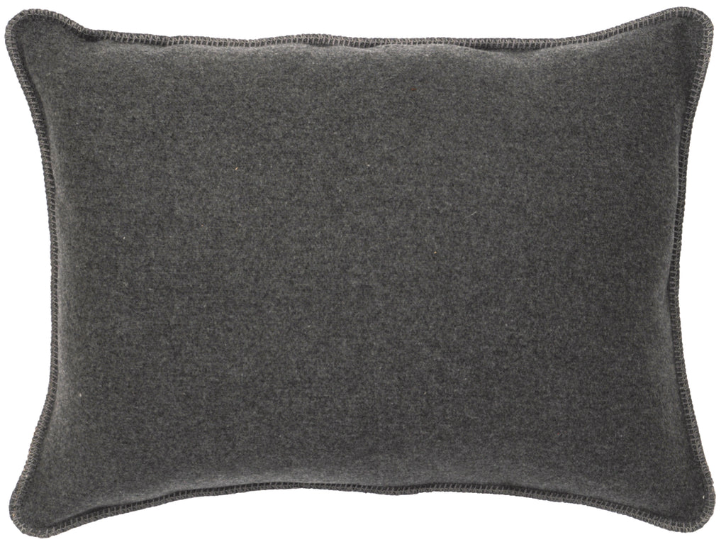 Solid Greystone Pillow Sham by Wooded River