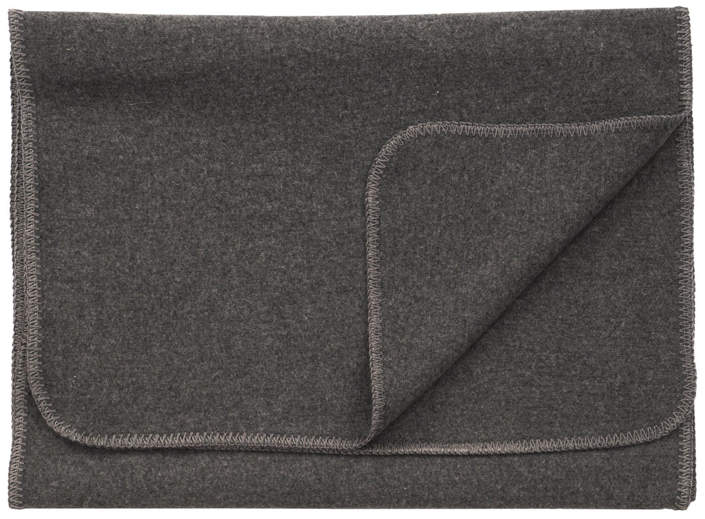 Solid Greystone Bed Scarf by Wooded River