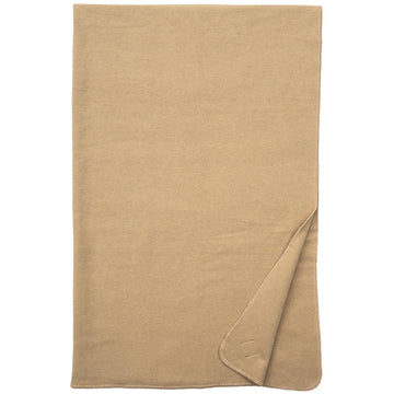 Solid Creme Throw by Wooded River