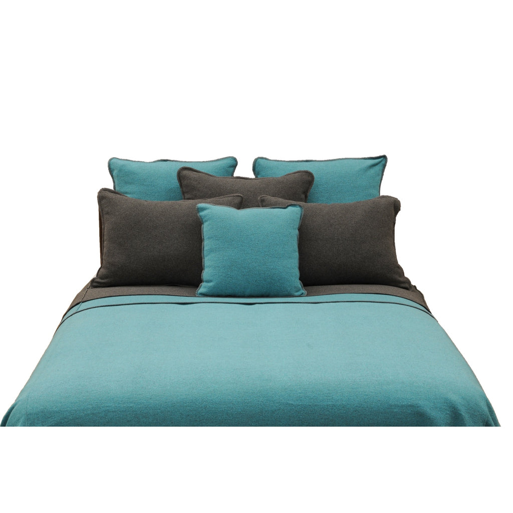 Solid Turquoise Euro Sham