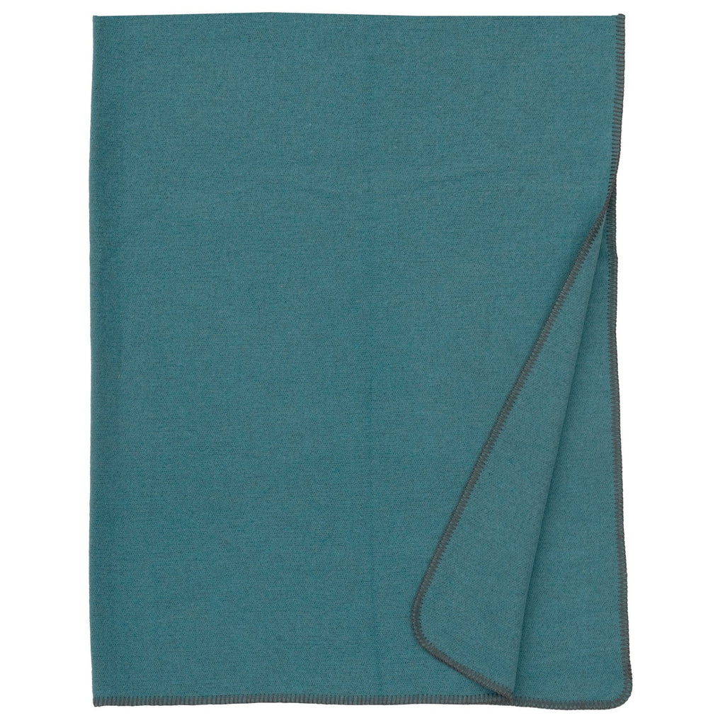 Solid Turquoise Throw