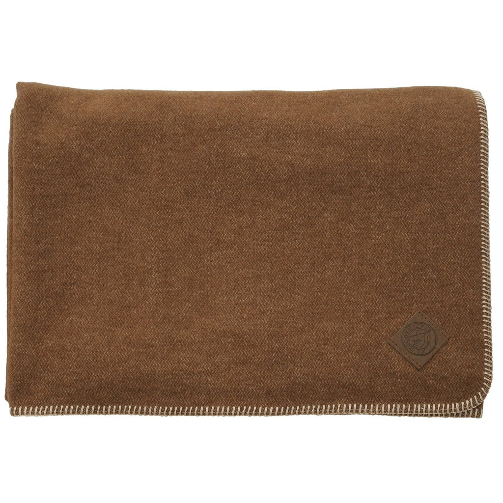 Solid Camel Throw