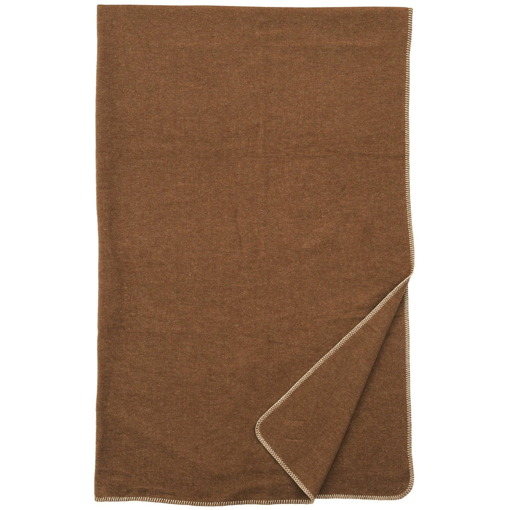 Solid Camel Throw