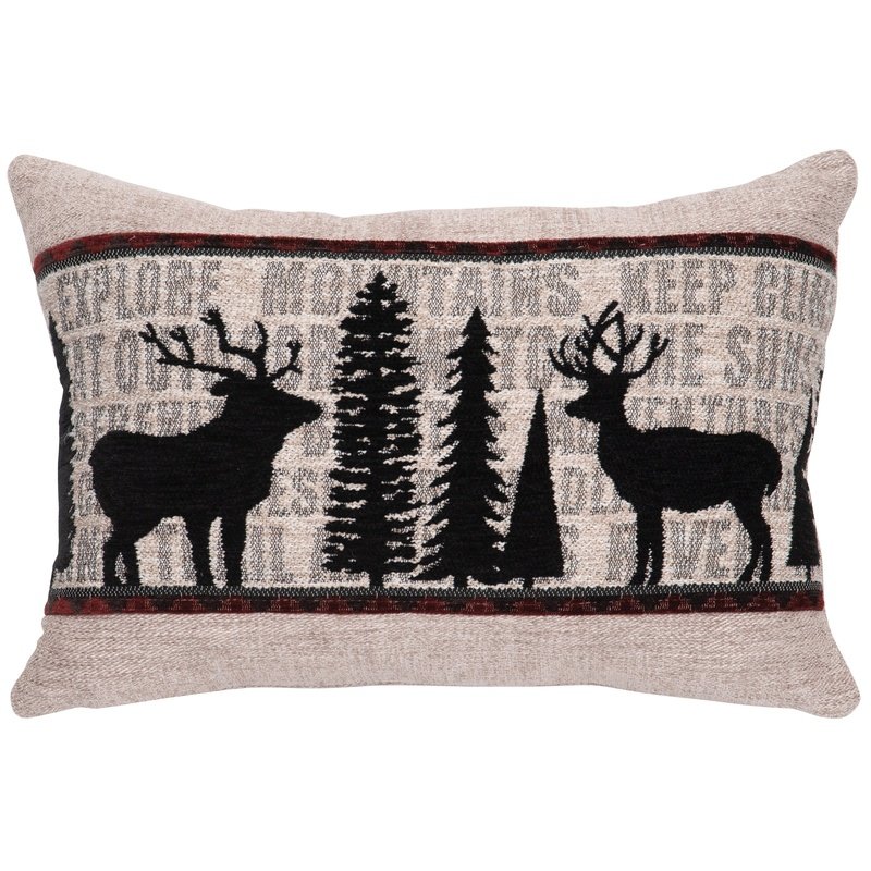 Lazy Lodge Pillow - 12x17