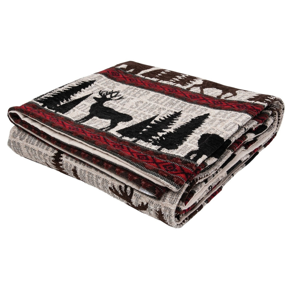 Lazy Lodge Throw