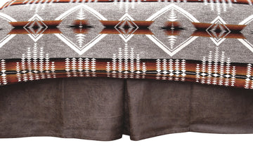 Mesquite Bed Skirt by Wooded River