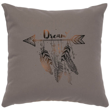 "Dream" Image Pillow - Cotton Chrome