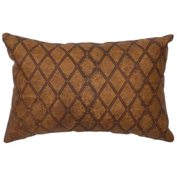 Latigo Leather Pillow (12"x18")