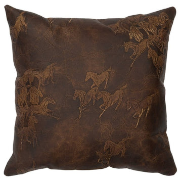 Settler Leather Pillow (16"x16")