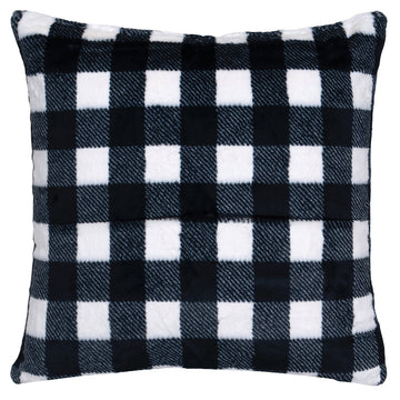 Checkers Snow Euro Sham