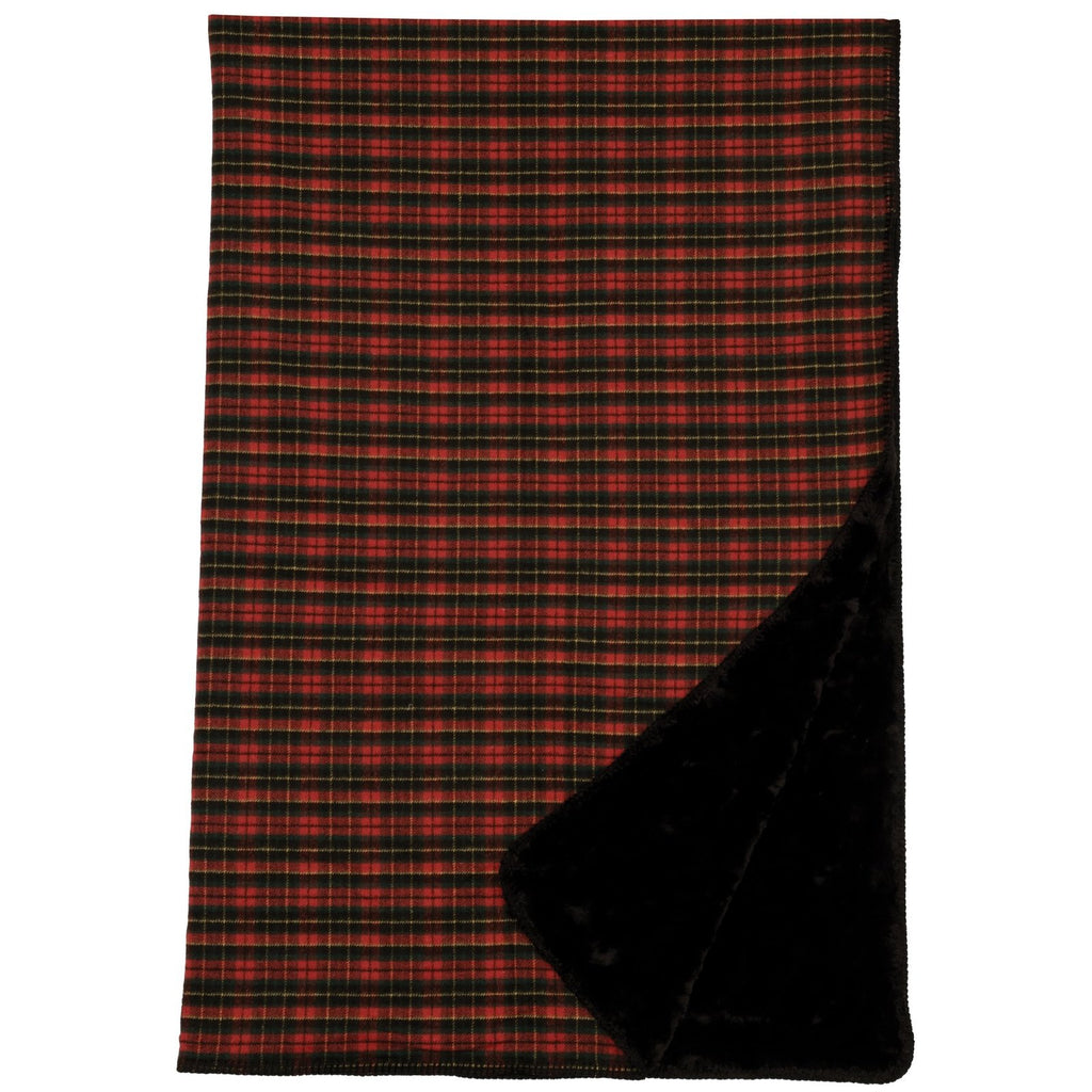 Wooded River Plaid 1 Throw