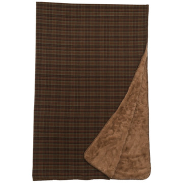Wooded River Plaid 6 Throw