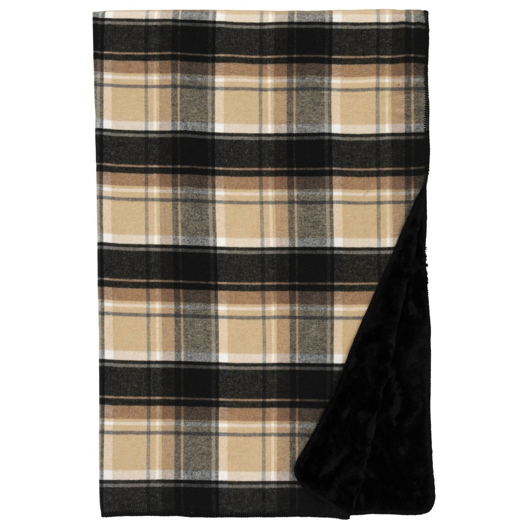 Trapper Plaid Throw