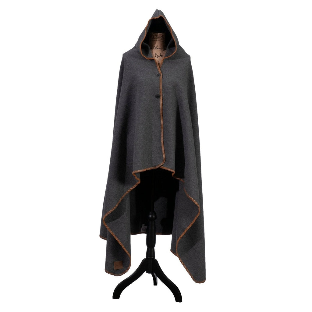 Solid Greystone Hooded Throw (Old Gold)