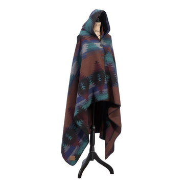 Painted Desert Hooded Throw