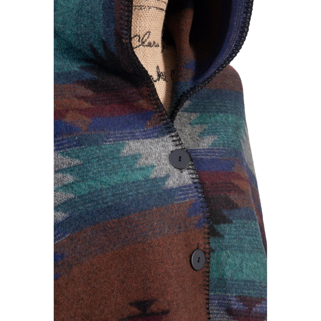 Painted Desert Hooded Throw