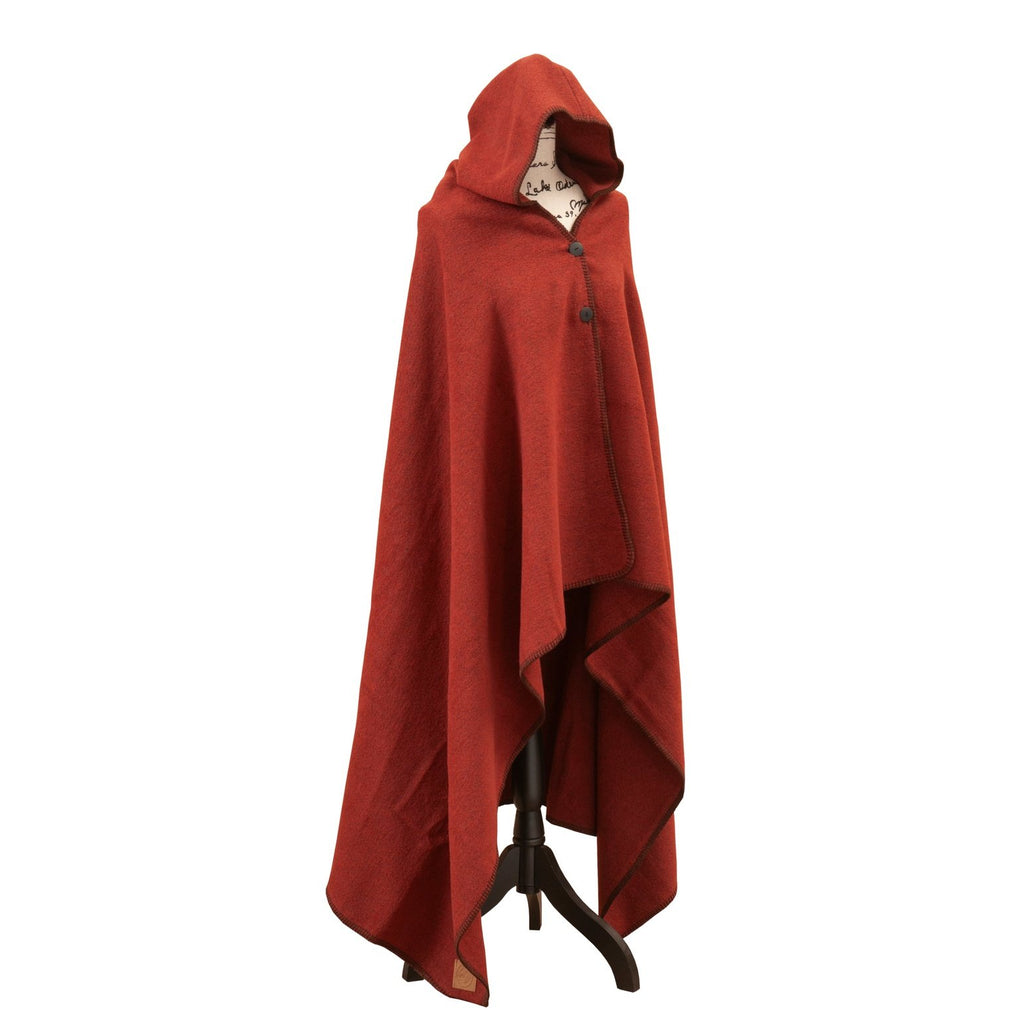 Hooded Throw - 72x48 - Solid Spice