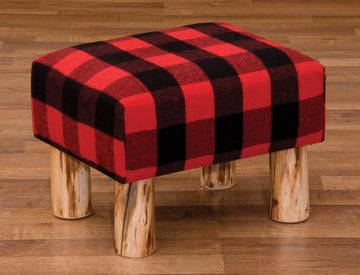 Footstool Ottoman by Wooded River