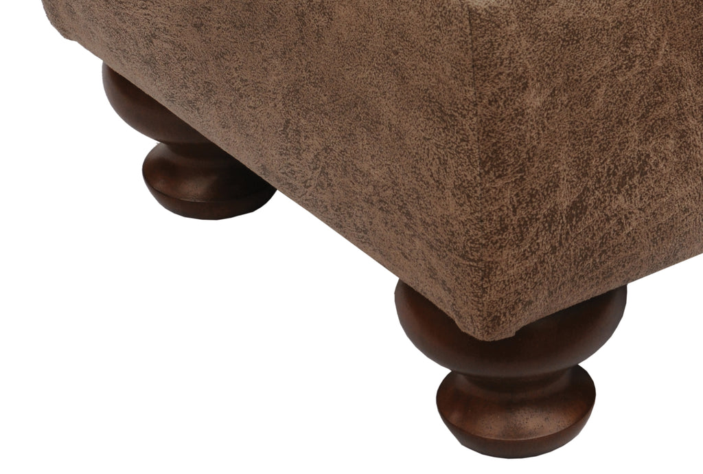 Footstool Ottoman by Wooded River